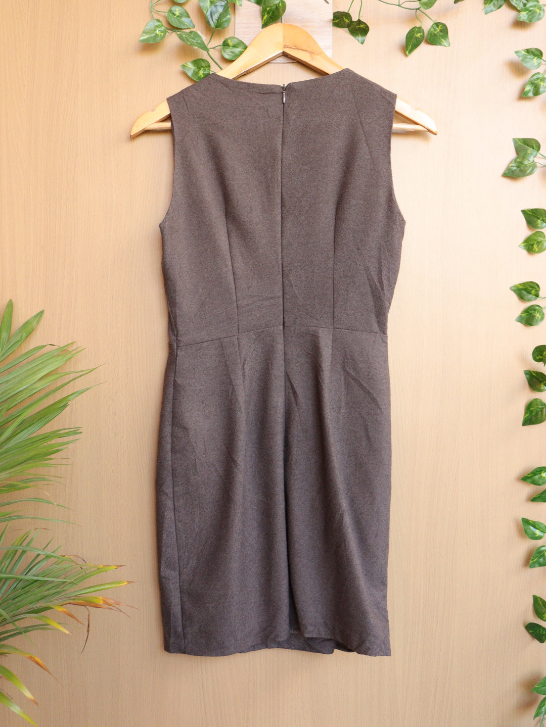 Brown Winter Dress - 34"